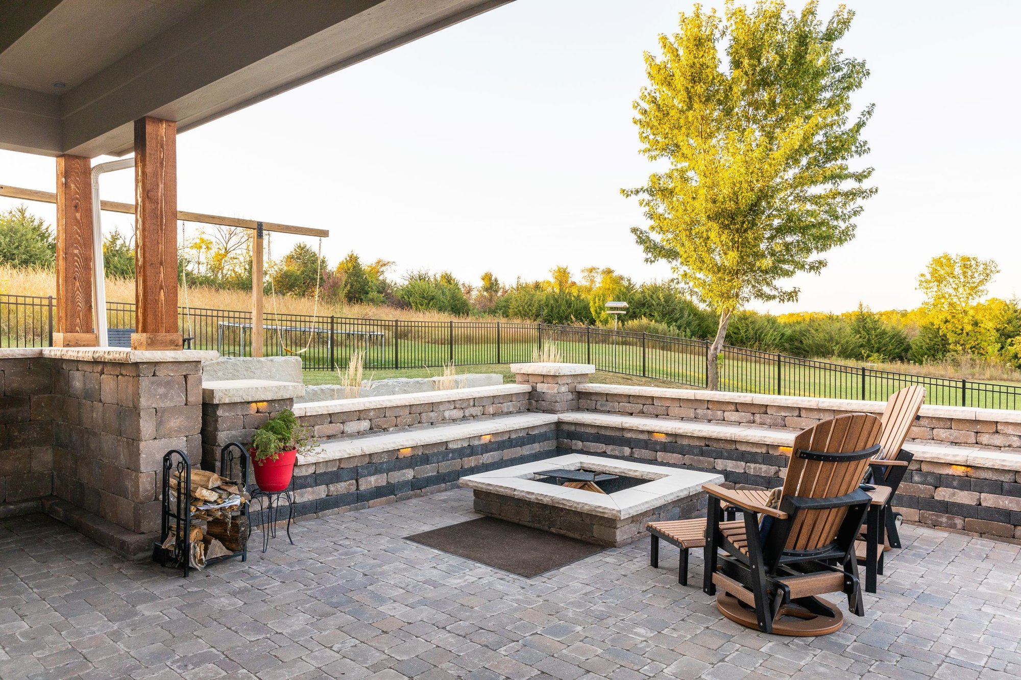 Manufactured Block Patio